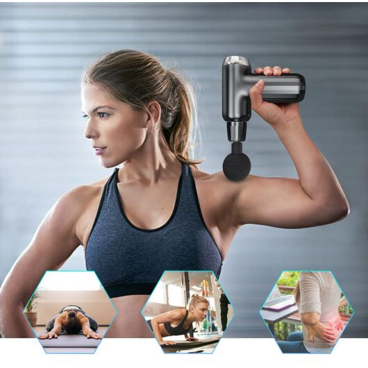 Powerful Muscle Massage Gun FH-820 with 4 Heads