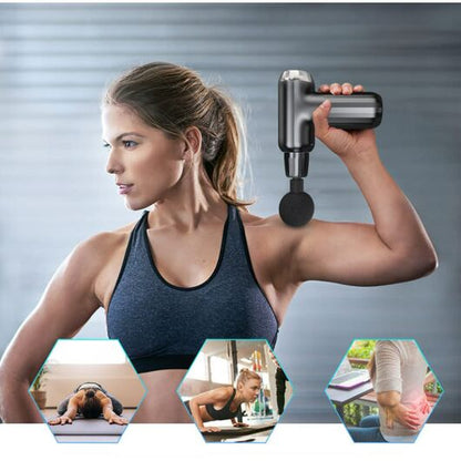 Powerful Muscle Massage Gun FH-820 with 4 Heads