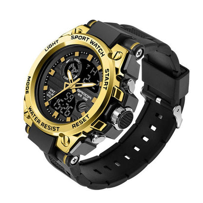 Outdoor Sports Dual Display Multi-Kinetic Energy Electronic Watch